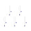 5Ensembles Accessoire Golf Zinc Clip Casquette Collier Élégant 5