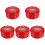 5Pcs Multi Tinplate Cookie Tins with Lid New Year Candy Storage Boxes 3