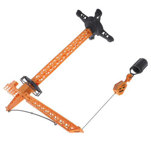4Pcs Construction Crane Toy Model Plastic for Kids Interactive Playset 1