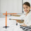 4Pcs Construction Crane Toy Model Plastic for Kids Interactive Playset 11