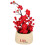 4Pcs Mini Artificial Bonsai Tree Multi Color Plastic Potted Decoration 2