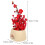4Pcs Mini Artificial Bonsai Tree Multi Color Plastic Potted Decoration 11