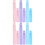 12Pcs Small Spray Bottles Assorted Colors Travel Size Reusable Plastic 7