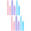 12Pcs Small Spray Bottles Assorted Colors Travel Size Reusable Plastic 9
