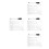 4Ensembles Semainier Mural Transparent En Et 4