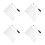 4Ensembles Semainier Mural Transparent En Et 8