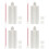 16Sets Empty Plastic Caulk Tubes Refillable for DIY Home Sealing Tasks 7