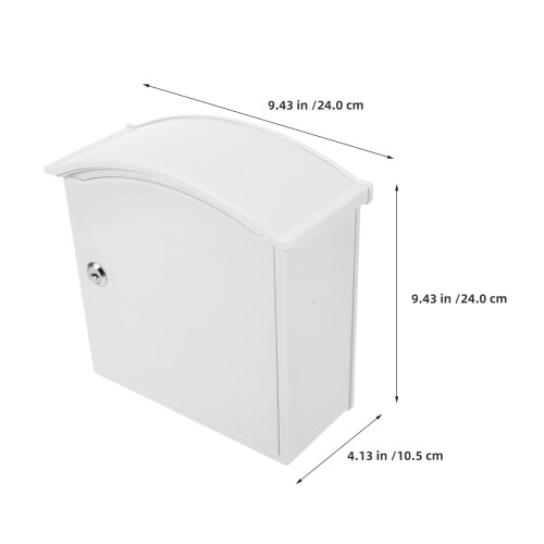2Pièces Boîte Murale Verrouillable Arc Résistante Pour Lait 2