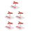 5Pcs PVC Vascular Blockage Models Realistic Medical Teaching Tools 8