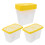 18Pcs Compact Yellow Moisture Absorbing Boxes for Shoe Cabinets 2