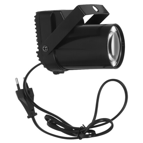 4Pièces Spots LED Pour Scène Noir Compact Performances Concerts Bars 1