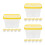 18Pcs Compact Yellow Moisture Absorbing Boxes for Shoe Cabinets 8