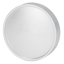 Capuchon de protection frontal en aluminium argenté de 45 mm pour objectif M50/1,4