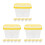 18Pcs Compact Yellow Moisture Absorbing Boxes for Shoe Cabinets 9