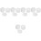 5Ensembles Bac Trempage Transparent Pour Outils De Beauté 6