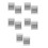 10Pcs Multi Color Plastic Electrical Distribution Boxes for Indoor Use 6