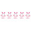 5Sets Rosa Schwein Kostüm Set Mit Haarband Und 11