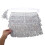 Accessoire De Danse Ventre Argenté En Polyester Pailleté 8