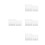 8Pcs Mini Plastic Fish Tank Clear Rimless Betta Aquarium for Desktop 6