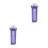 2Pcs Transparent Water Filter Housing with Leakproof Cap for Home Use 10