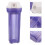 2Pcs Transparent Water Filter Housing with Leakproof Cap for Home Use 11
