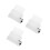 3Pcs Acrylic Lockable Donation and Tip Jar with Slot for Voting 8