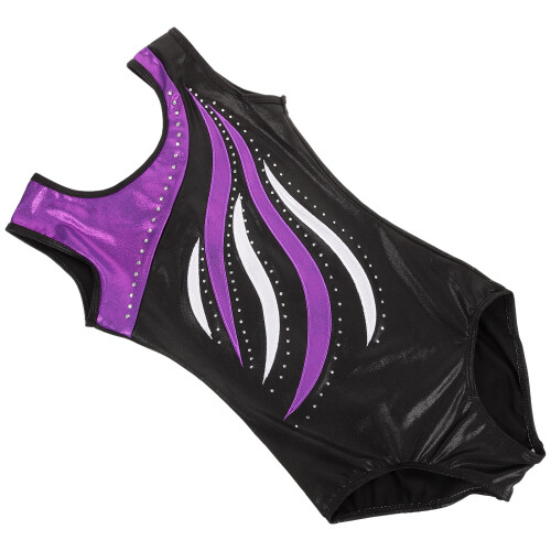 2Pcs Comfortable Multi Color Gymnastics Leotards for Kids Performance 2