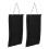 6Pcs Durable Felt Karate Belt Organizer Black Martial Arts Display 2