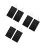 6Pcs Durable Felt Karate Belt Organizer Black Martial Arts Display 7