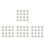 64Pcs Durable Silicone Earring Backings Soft Comfortable Star Design 8