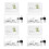 4Pcs Transparent Acrylic Donation & Suggestion Box Lock 10