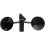 6Pcs Replacement Anemometer Cups ABS Wind Speed Sensor Black Accurate 2