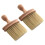 10Pcs Guitar String Cleaner Tool Wooden Handle Khaki Nylon Brush 2