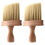 10Pcs Guitar String Cleaner Tool Wooden Handle Khaki Nylon Brush 3