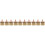 10Pcs Guitar String Cleaner Tool Wooden Handle Khaki Nylon Brush 11