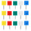 200Pcs Small Head Plastic Push Pins for Map Marking and Office Use 2