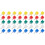 200Pcs Small Head Plastic Push Pins for Map Marking and Office Use 4