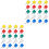 200Pcs Small Head Plastic Push Pins for Map Marking and Office Use 5