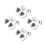 4Ensembles Masques Blancs Chat Pelucheux Et Griffes Cosplay 8