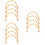 12Pcs Bamboo & Iron Teapot Handles Ergonomic Kitchen Replacement Grip 9