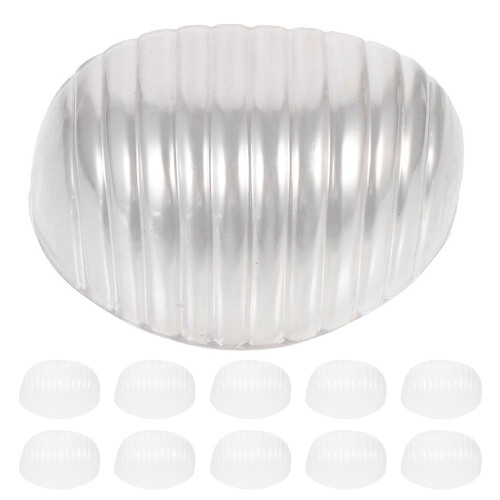 180Pcs PVC Hat Insert Shapers for Baseball Caps Transparent 1