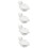 4Pcs Ceramic Fruit Bowls Sturdy Kitchen Tableware for Home Use 10