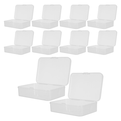 32Pcs Clear Plastic Storage Containers for Jewelry Beads Crafts 2