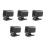 5Pcs Portable Car Plug Heater ABS Compact Foldable High Power Defogger 5