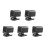 5Pcs Portable Car Plug Heater ABS Compact Foldable High Power Defogger 10