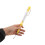 4Pcs Yellow Plastic Spring Scales Accurate Force Gauge for Science Lab 4