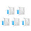 5Pcs Aluminum Foil Camping Mat Foldable Waterproof Silver Pe Tent Pad 7