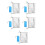 5Pcs Aluminum Foil Camping Mat Foldable Waterproof Silver Pe Tent Pad 8