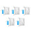 5Pcs Aluminum Foil Camping Mat Foldable Waterproof Silver Pe Tent Pad 9
