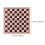 2Pièces Plateau D'échecs Bois Portable Accessoire Design 4
